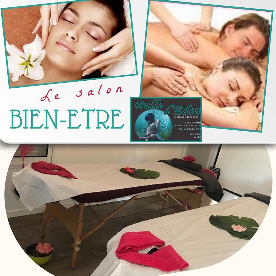 "L Eden Enchante" Chambres D'Hotes Et Spa Cote Basque Boucau Exterior foto