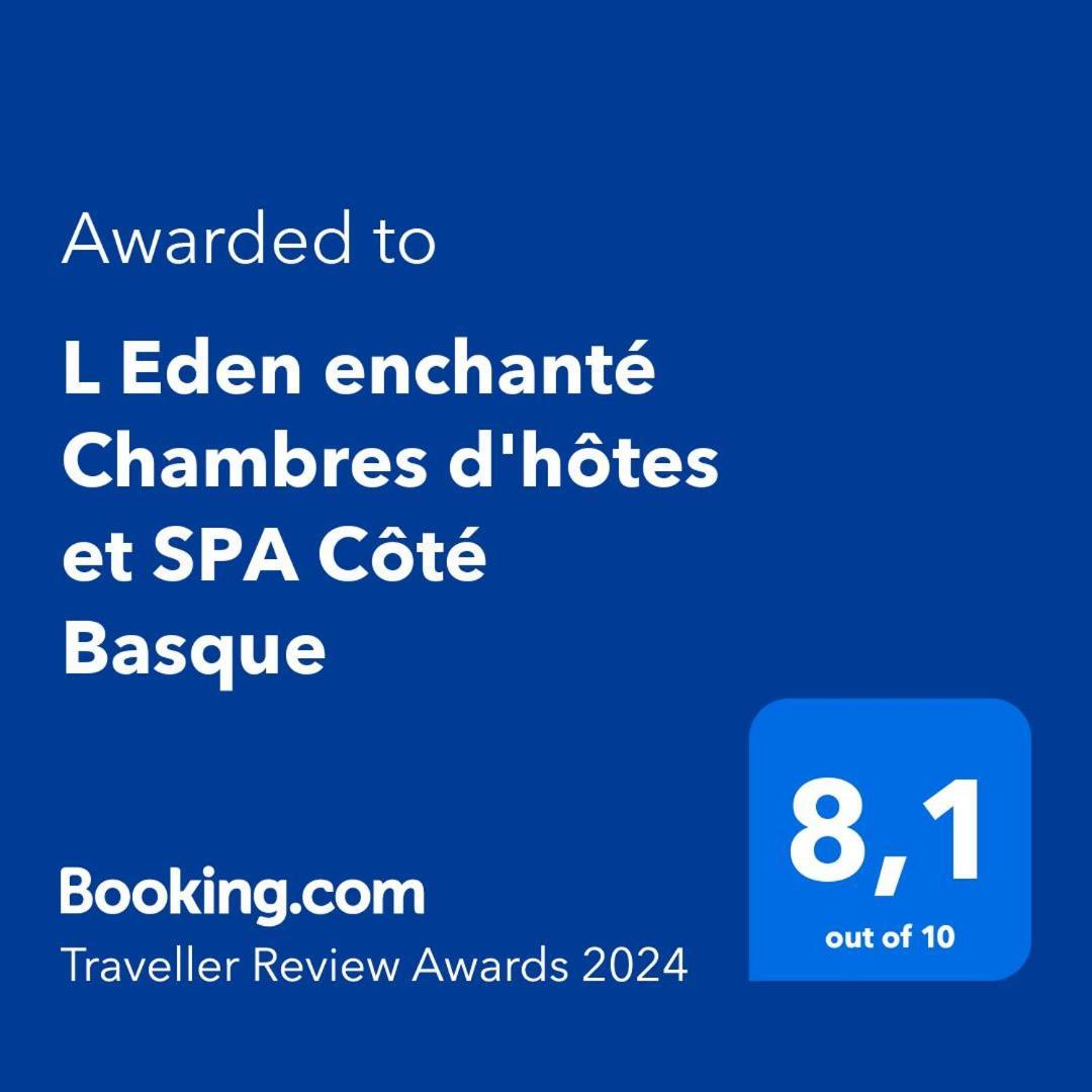 "L Eden Enchante" Chambres D'Hotes Et Spa Cote Basque Boucau Exterior foto