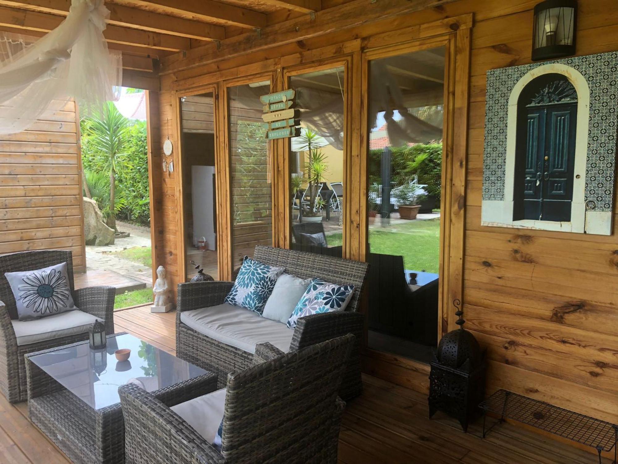 "L Eden Enchante" Chambres D'Hotes Et Spa Cote Basque Boucau Exterior foto
