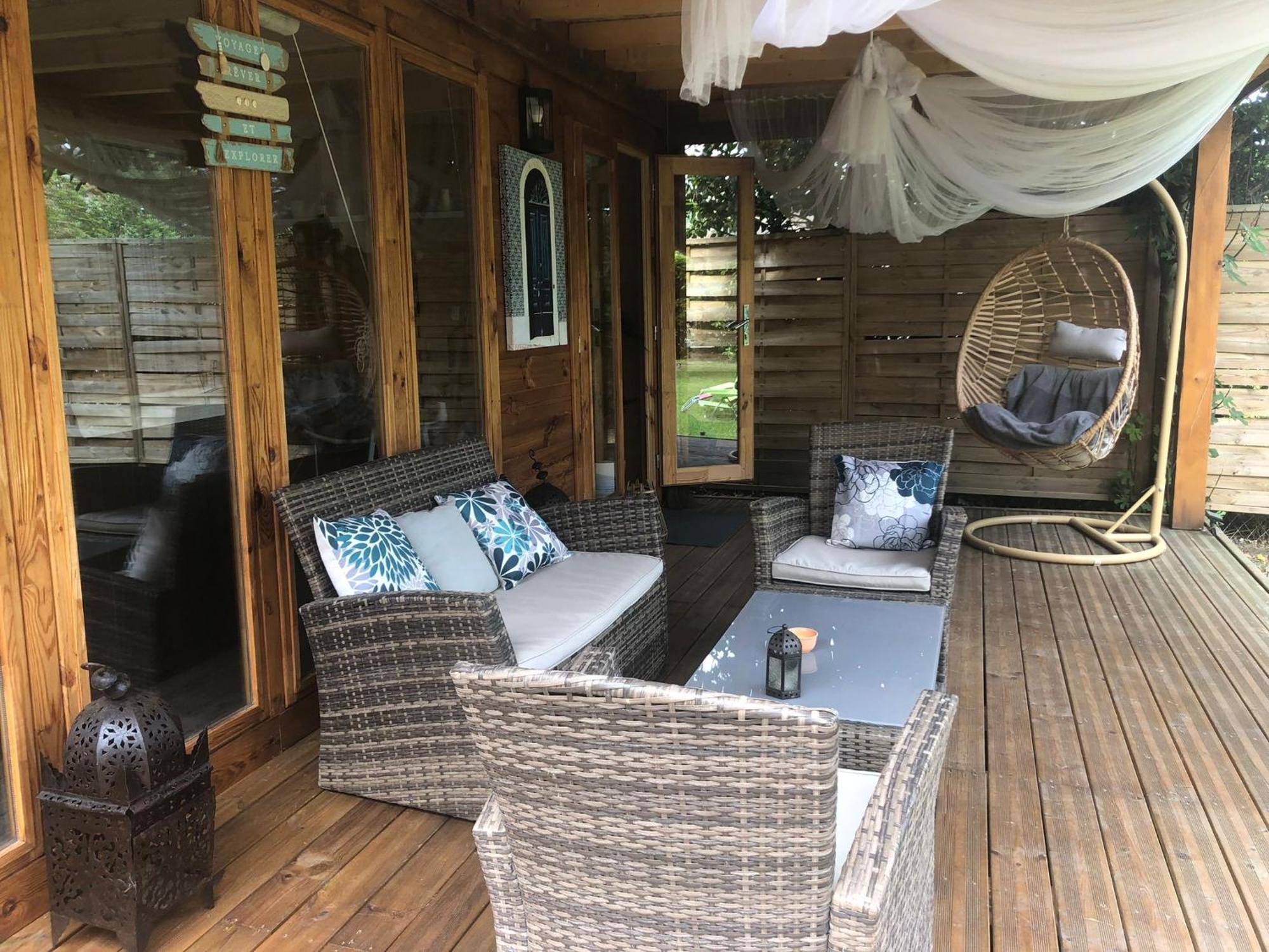 "L Eden Enchante" Chambres D'Hotes Et Spa Cote Basque Boucau Exterior foto